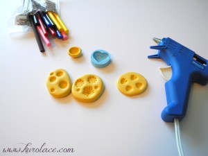 Glue sticks, molds, and glue gun
